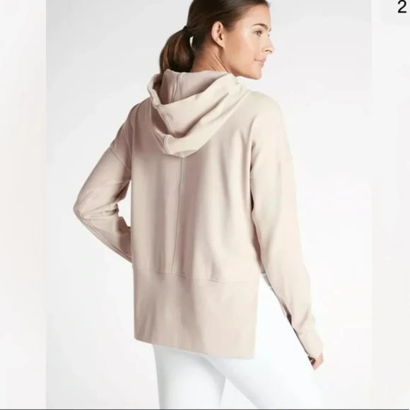 Athleta Women's Mission Hoodie Abalone Like New Size Small - Picture 2 of 8
